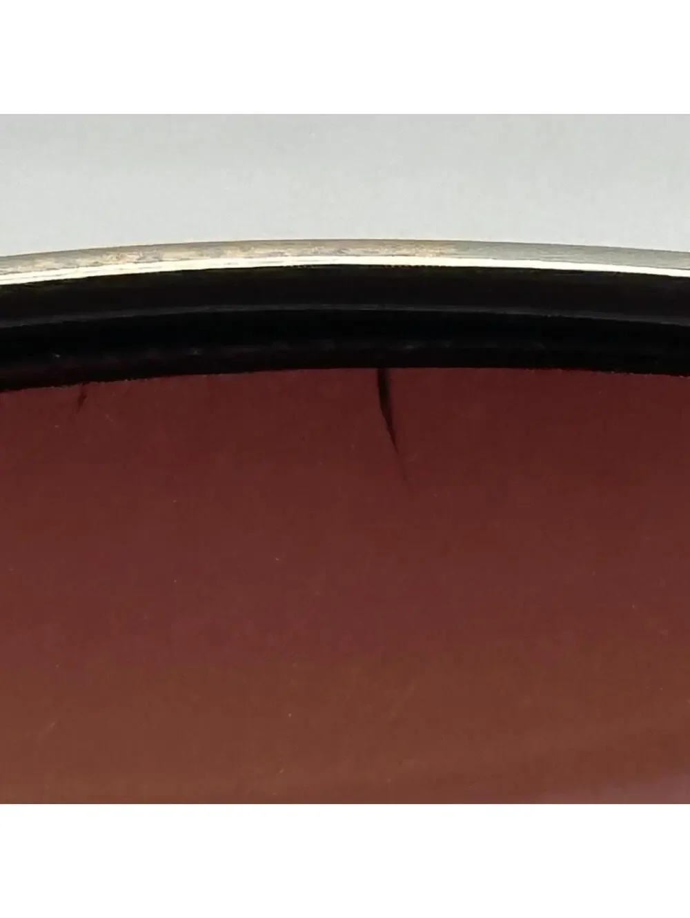 Jessica Simpson Gold & Brown Gradient Cat Eye Sunglasses
